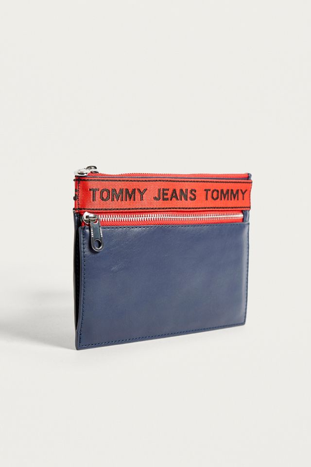 Tommy Jeans - Pochette avec bande logo bleu marine #1