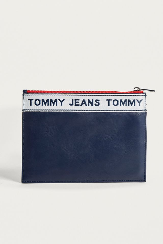 Tommy Jeans - Pochette avec bande logo bleu marine #2