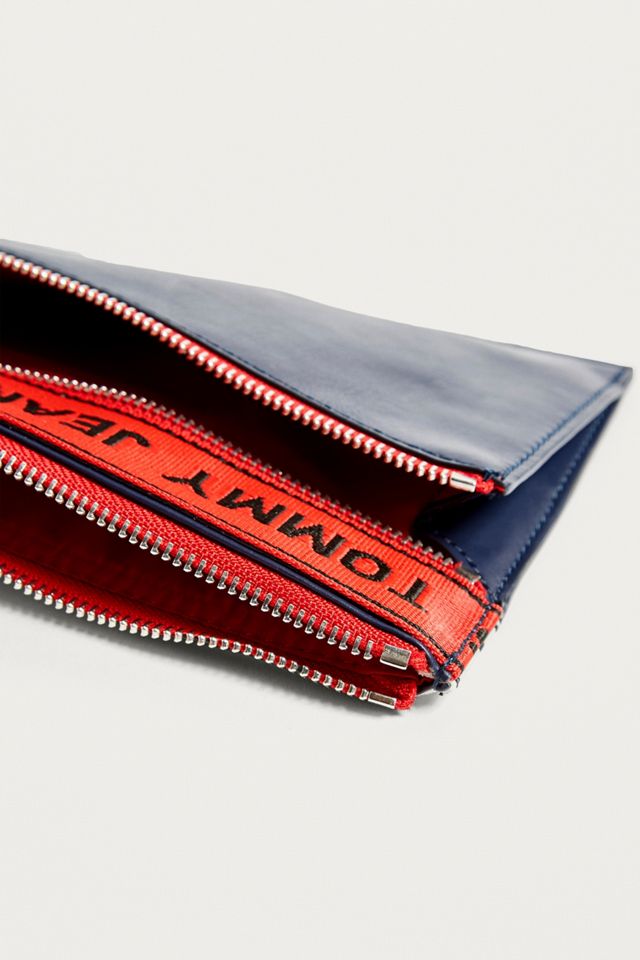 Tommy Jeans - Pochette avec bande logo bleu marine #3
