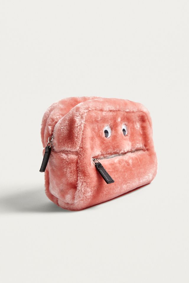 Fur Monster Pink Make-Up Bag #1