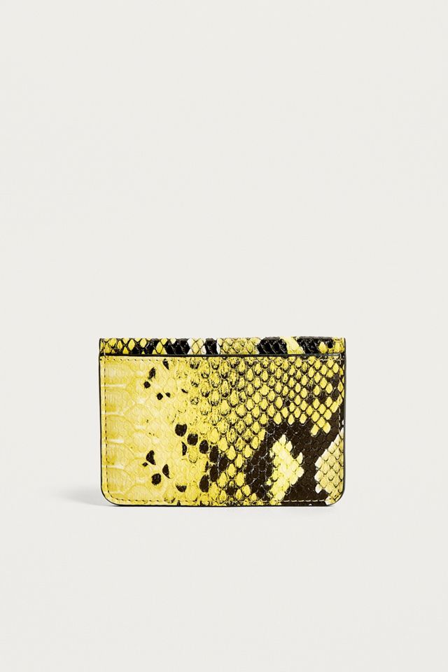 UO Snakeskin Envelope Cardholder Wallet #2