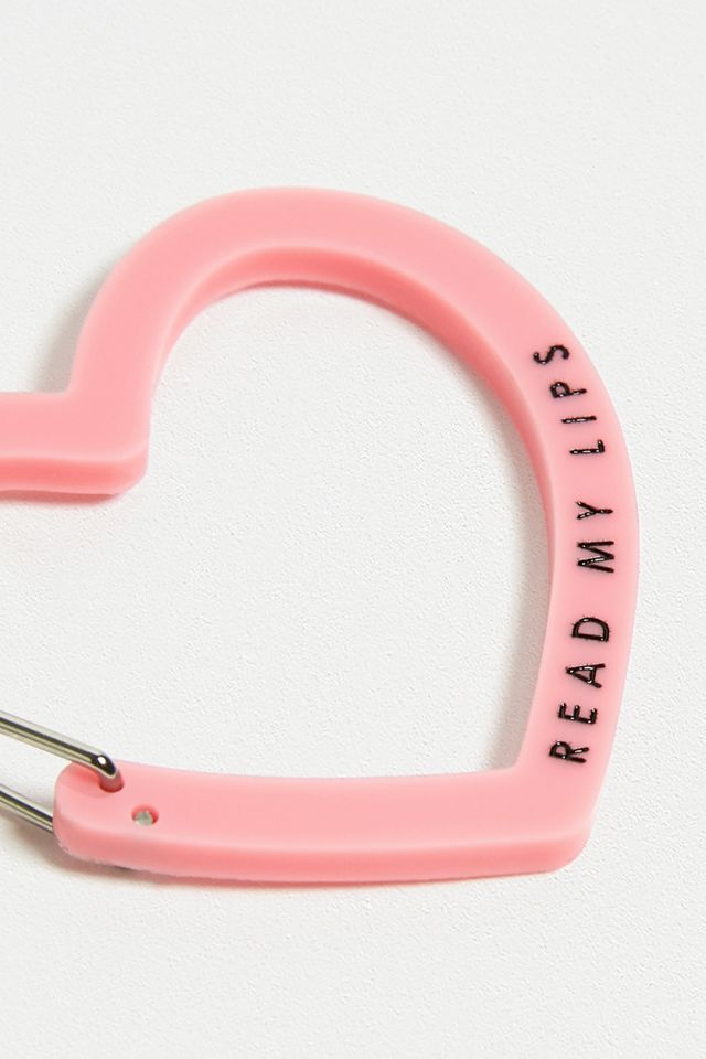 Lazy Oaf - Porte-clé cœur Read My Lips  #1