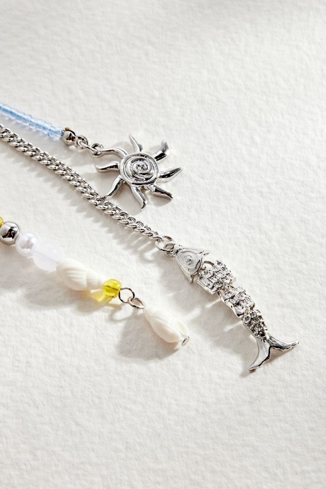 Multi Charm Keyring | Urban Outfitters UK
