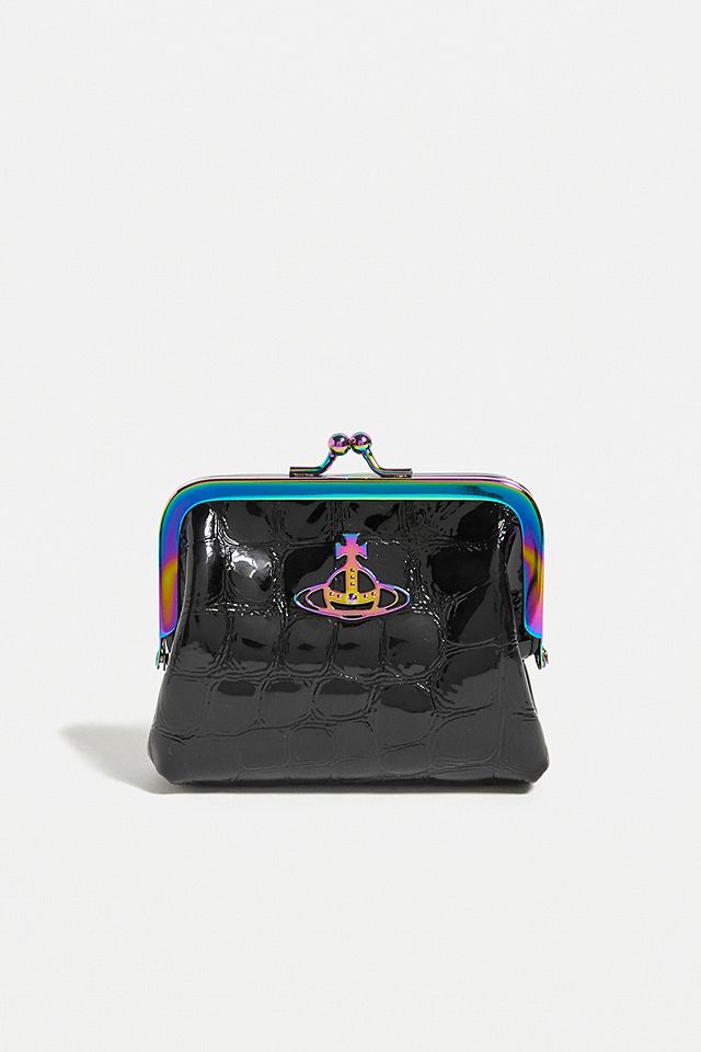 Vivienne Westwood Archive Orb Iridescent Frame Coin Purse