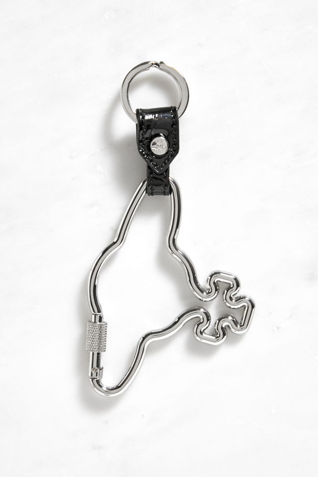 Vivienne Westwood Silver Orb Carabiner Keychain – BlackSkinny