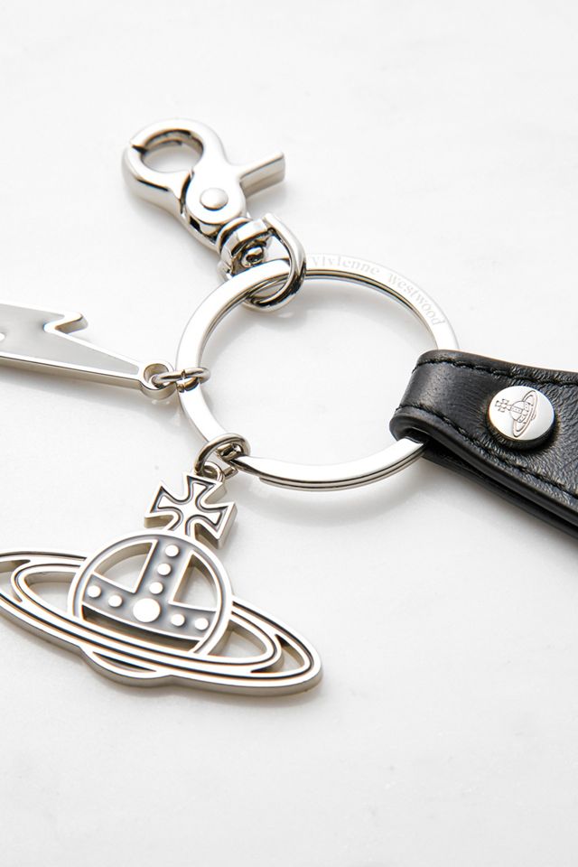 Vivienne Westwood ライトニング ボルト オーブ キーリング Vivienne Westwood Lightning Bolt & Orb Keyring | Urban