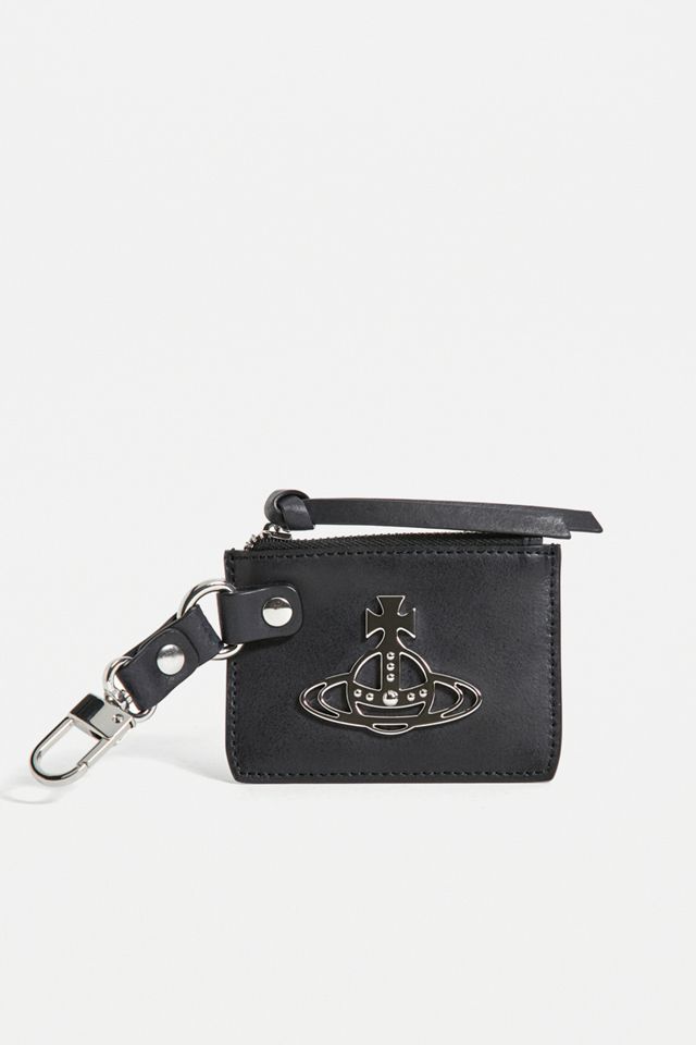 Vivienne Westwood BETTYキーホルダー 牛革 ブラック Vivienne Westwood Betty Faux Leather Cardholder Wallet | Urban