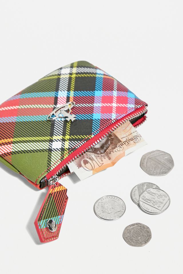 新品　ヴィヴィアン　DERBY FRAME COIN PURSE TARTAN Vivienne Westwood Derby Tartan Coin Purse | Urban Outfitters UK