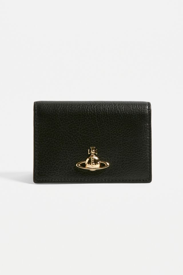 Vivienne Westwood Balmoral Black Cardholder Wallet | Urban Outfitters UK