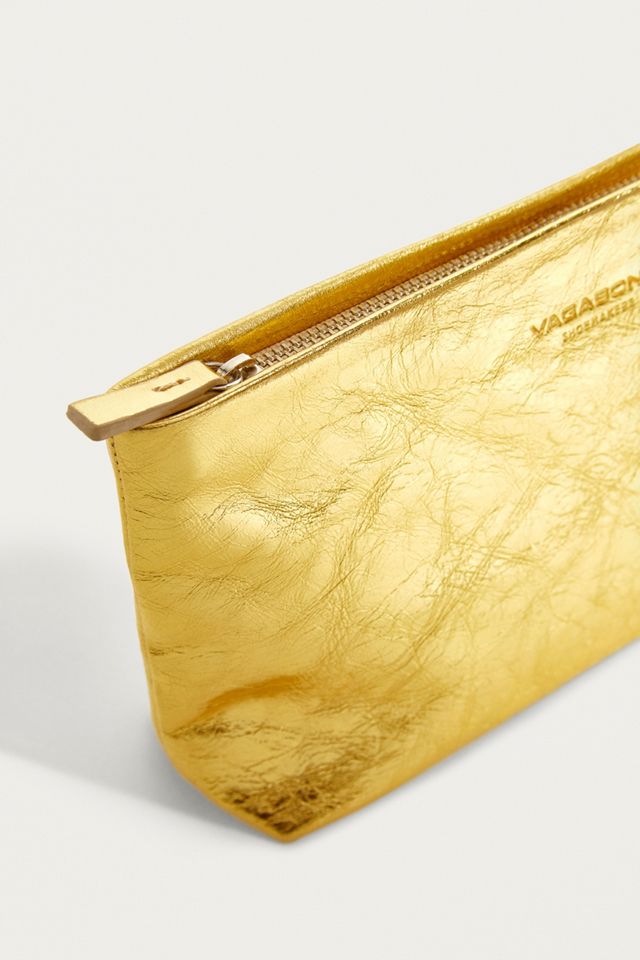 Vagabond Marbella Gold Metallic Pouch #1