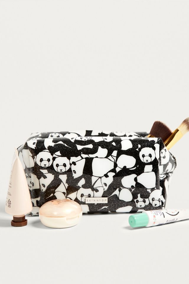 Skinnydip Glitter Panda Make-Up Bag