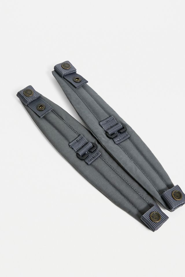 Fjallraven - Lot d'épaulettes Kanken grises pour bretelles