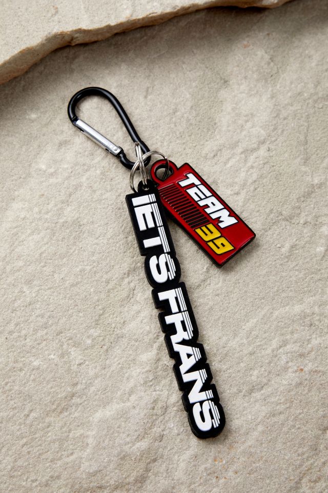iets frans... Motocross Keyring | Urban Outfitters UK