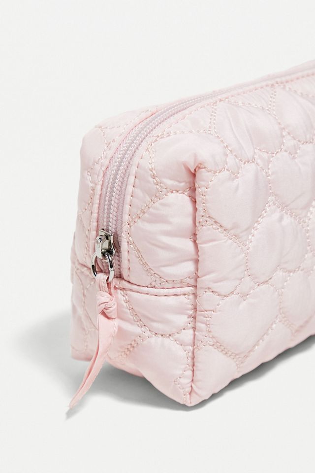 LARGE COSMETIC CASE PATCHWORK HEART main image 1