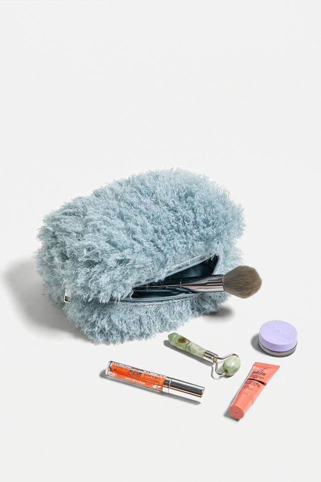 Fluffy Borg Makeup Bag  #1