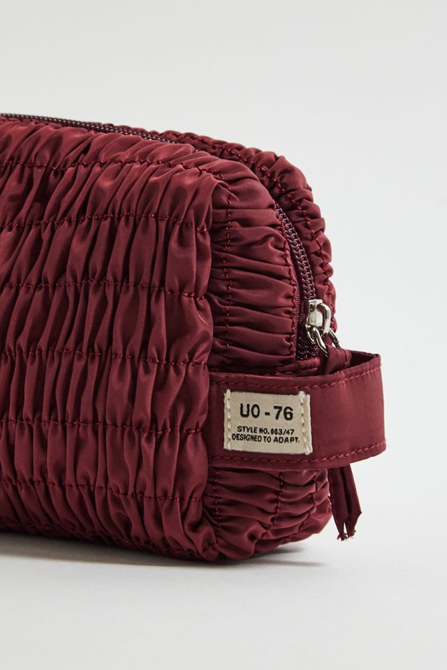 UO Ruched Makeup Bag Urban Outfitters UK