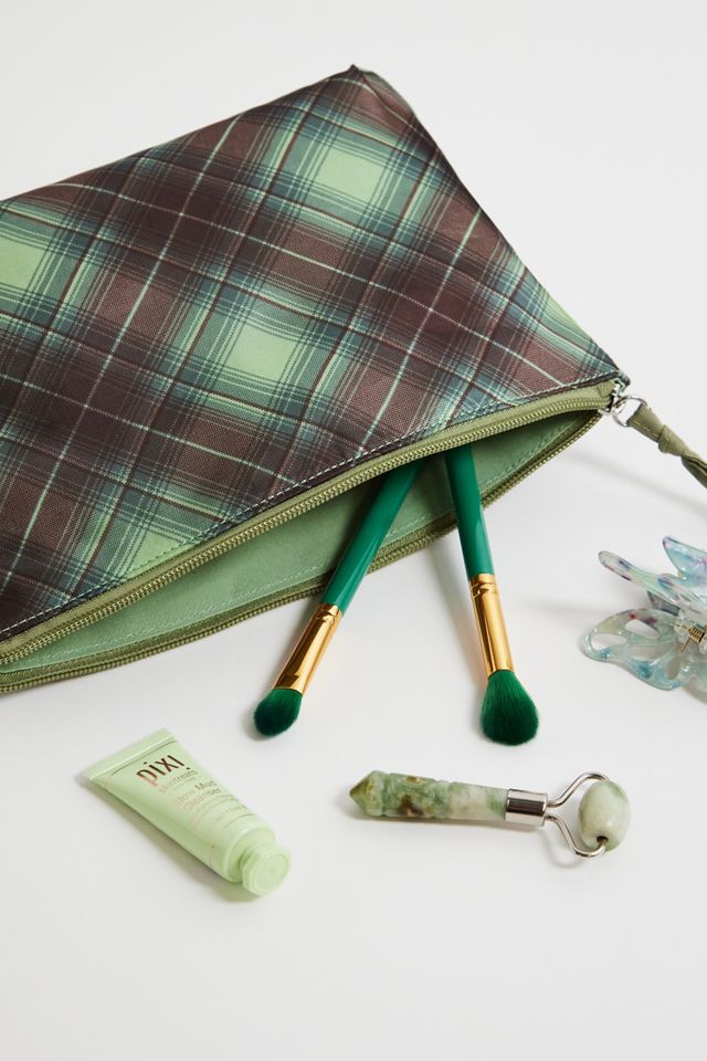 Check Makeup bag | Urban Outfitters UK