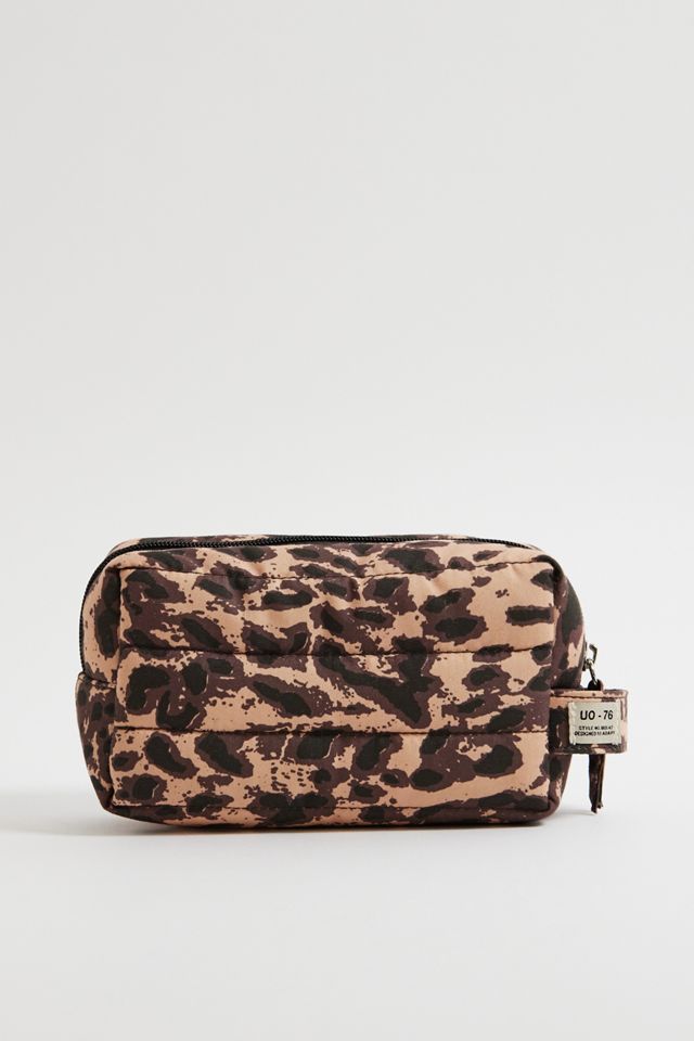 UO Leopard Print Makeup Bag | Urban Outfitters UK
