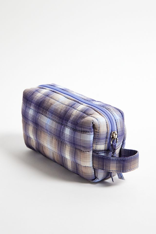 Quilted Check Makeup bag #2