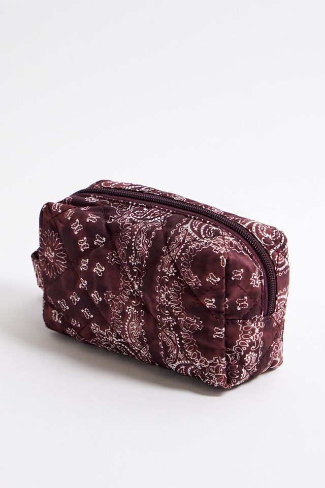 Trousse per il Trucco Trapuntata con Stampa Bandana #3