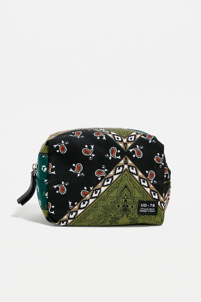Bolsa de maquillaje UO Bandana Patchwork #2