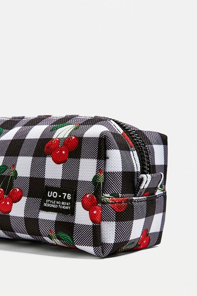 UO Cherry Print Pencil Case #1