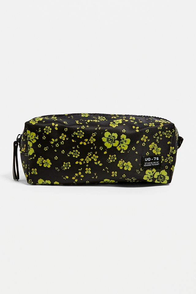 UO Flower Print Nylon Pencil Case #1