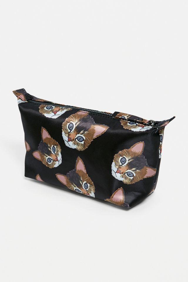 UO Cat Print Make-Up Bag #1