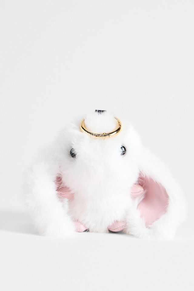 Porte-clés lapin duveteux #1