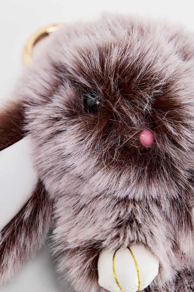 UO Fluffy Bunny Keyring #2