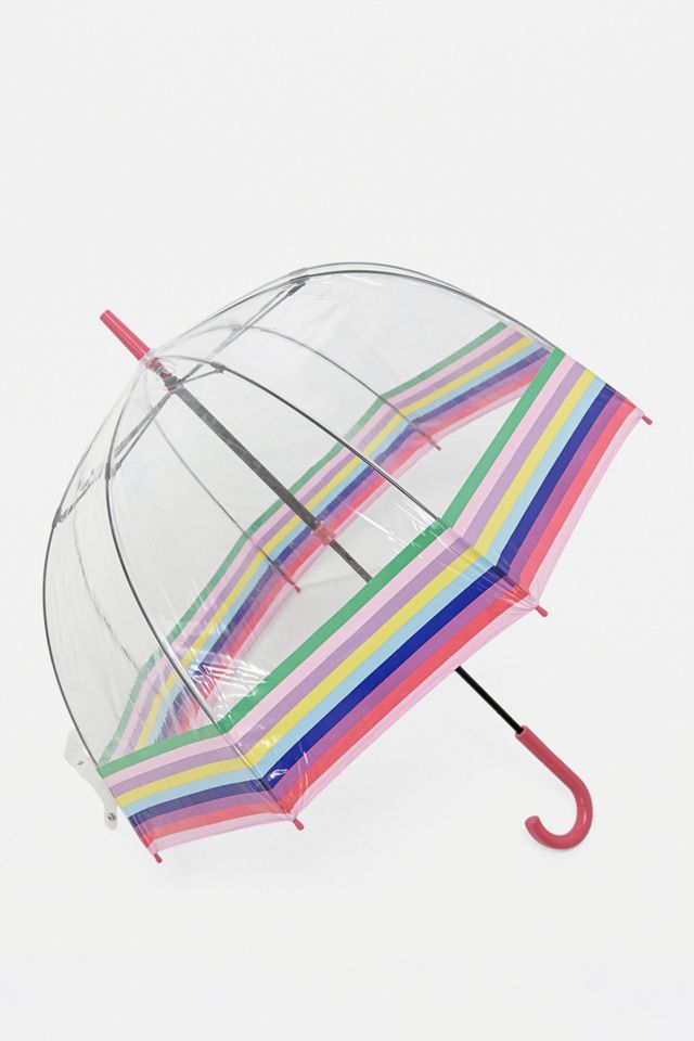 Fulton – Schirm mit Regenbogenstreifen „Birdcage“ #1