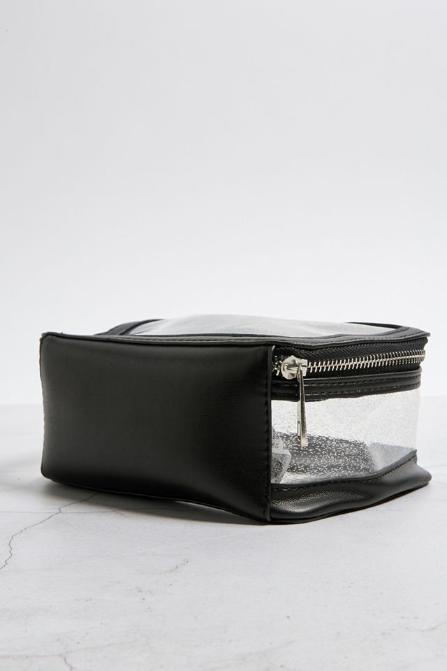 UO Transparent Glitter Makeup Bag #1
