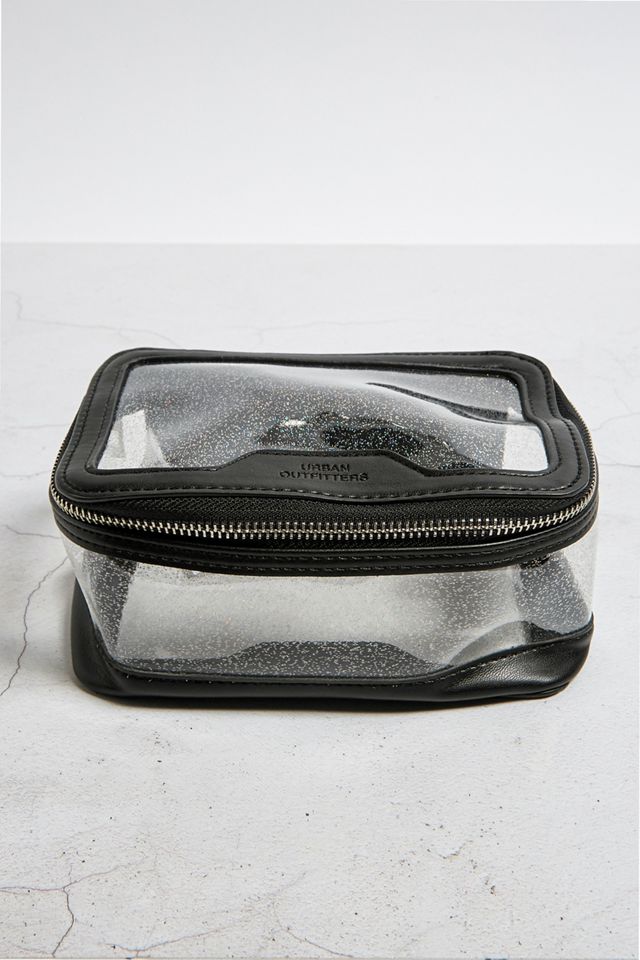 UO Transparent Glitter Makeup Bag #2
