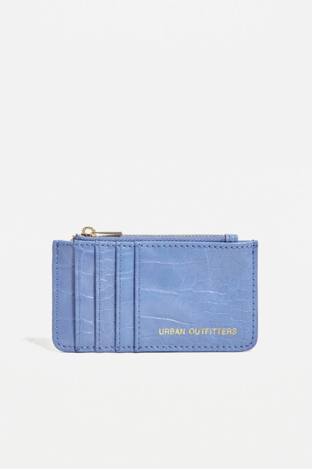 UO Faux Croc Cardholder | Urban Outfitters UK