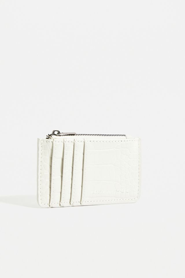 Portacarte UO Faux Croc #3