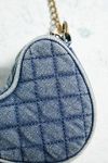 UO Denim Heart Crossbody Bag