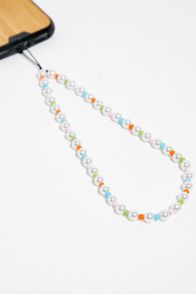 Pearl Phone Charm Bracelet  #1