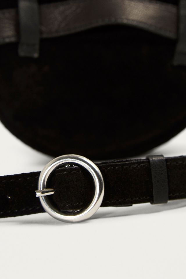 Round Suede Bum Bag #3