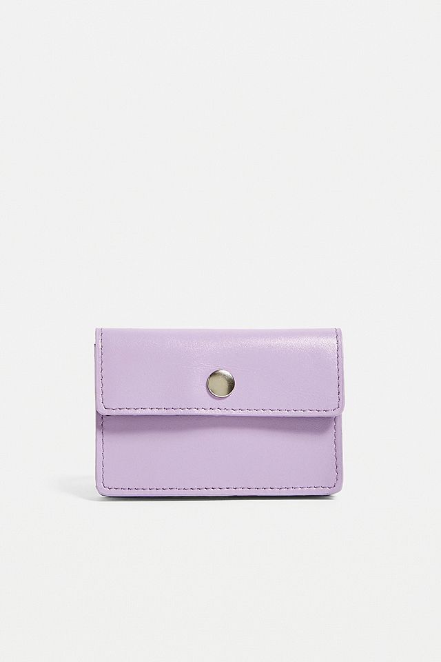 UO Concertina Leather Wallet | Urban Outfitters UK