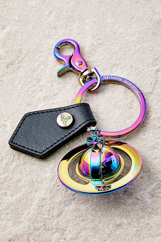 Vivienne Westwood Key Ring DEBBIE 3D Orb Bag Charm Gold - 小物 Vivienne Westwood Key Ring DEBBIE 3D Orb Bag Charm Gold - 小物