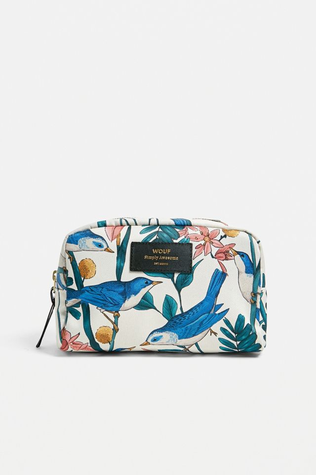 Wouf - Grande trousse à maquillage à imprimé oiseaux #2