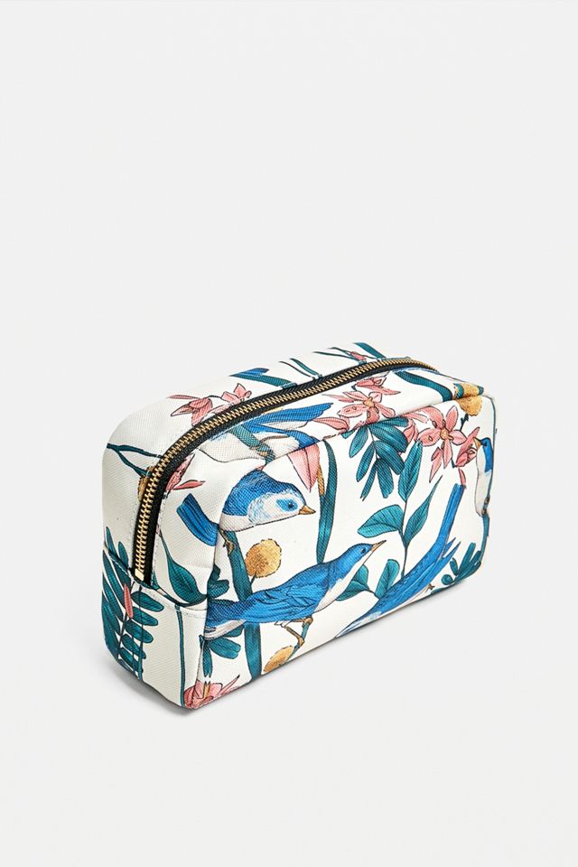 Wouf - Grande trousse à maquillage à imprimé oiseaux #3