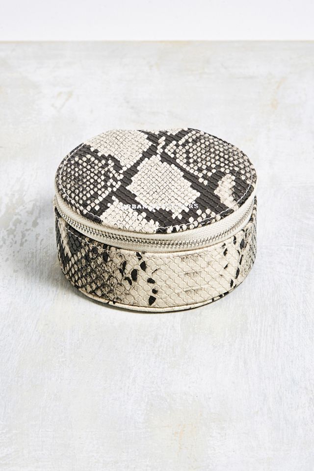 UO Snakeskin Medium Round Jewellery Box #2