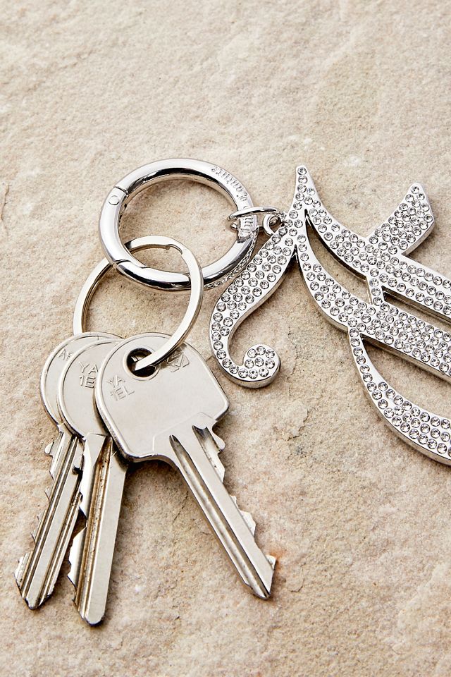 Juicy Couture Diamante Keyring | Urban Outfitters UK