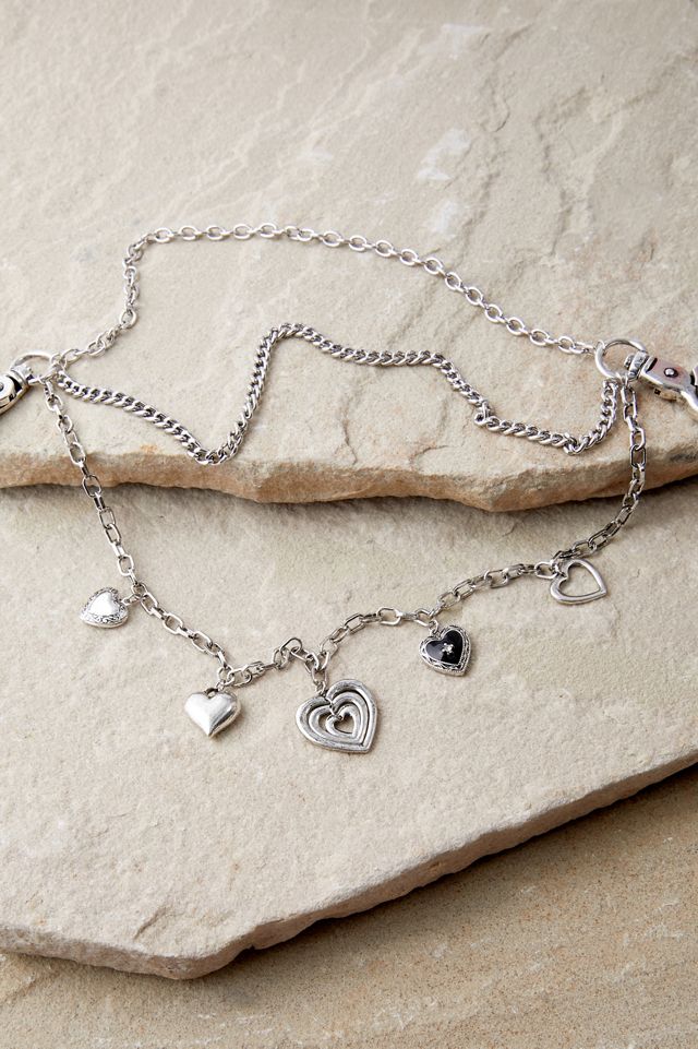 UO Heart Charm Bag Chain #2