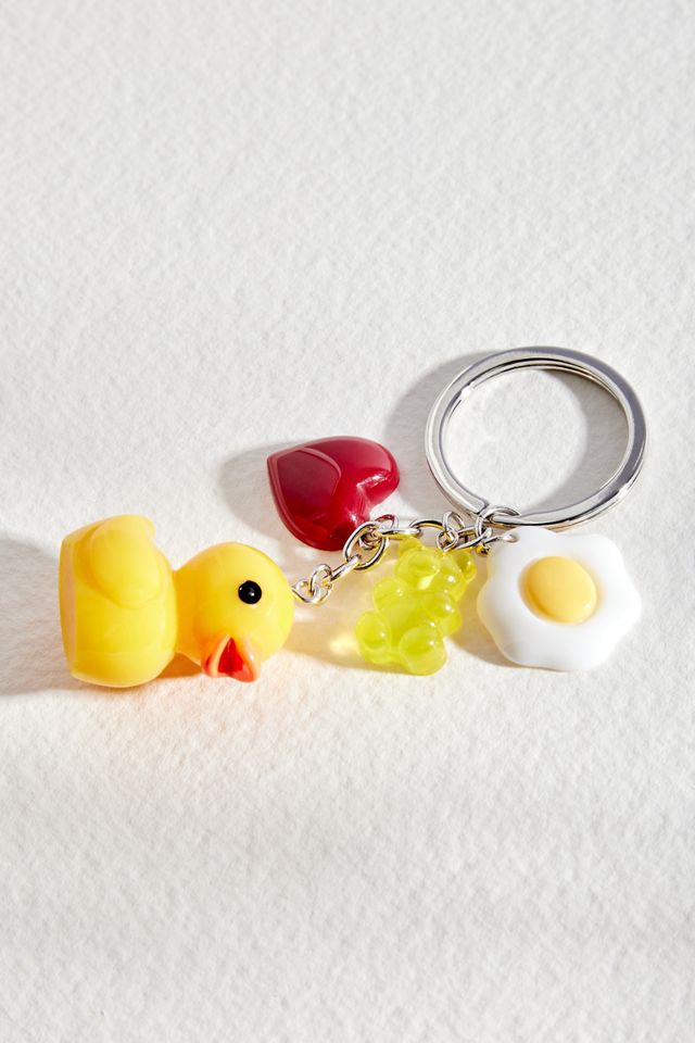 Duck Charm Keyring #1