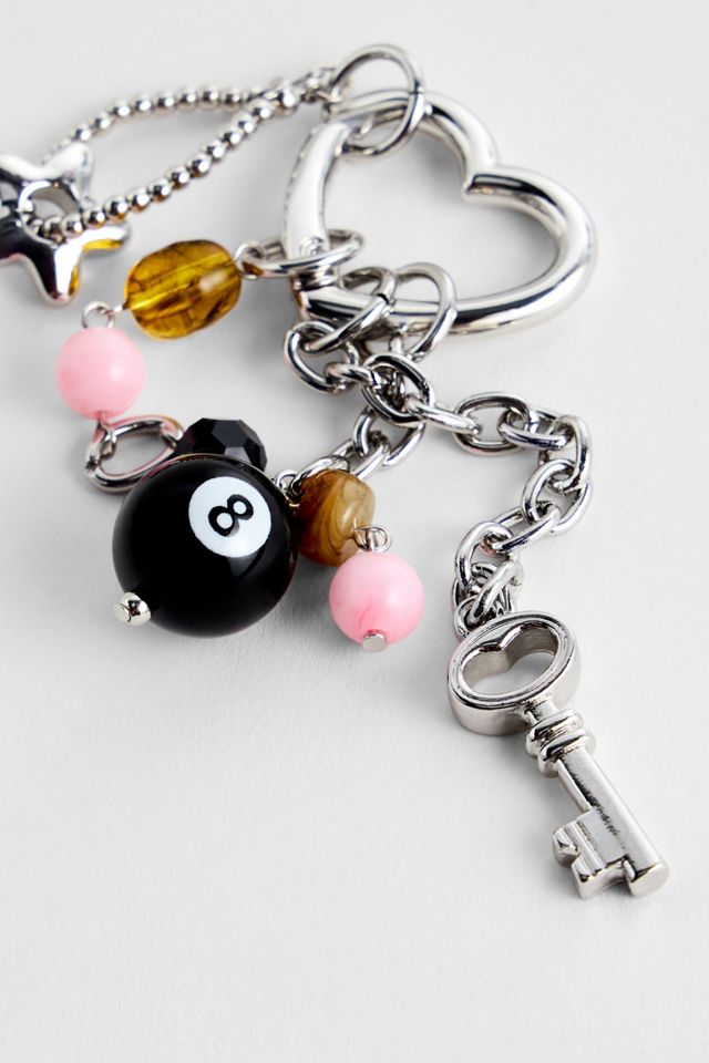 Billiard Ball Chaos Keyring #2