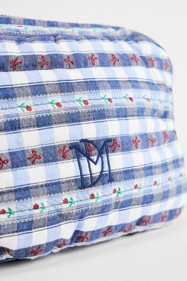 Damson Madder Gingham Makeup Bag #2