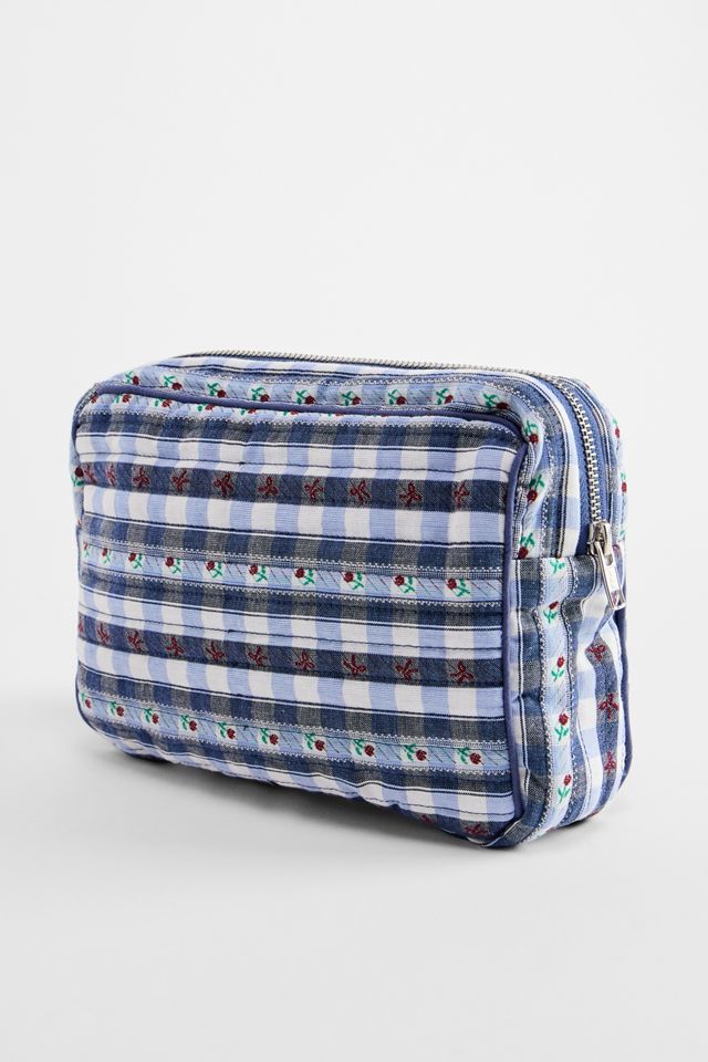 Damson Madder Gingham Makeup Bag #3