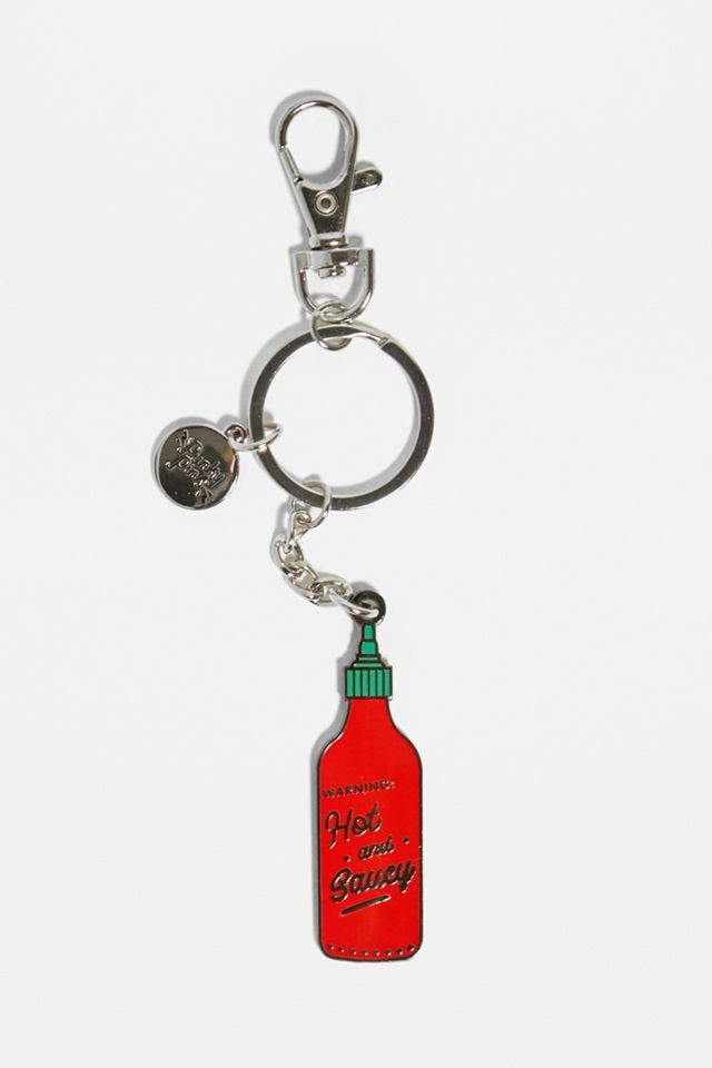 Punky Pins – Schlüsselring „Hot and Saucy‟ aus Emaille #1